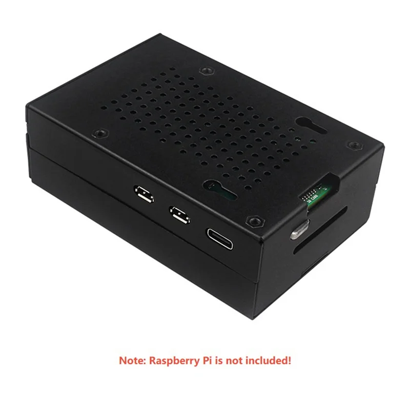 N75R-корпус из алюминиевого сплава для Raspberry Pi 5, RPI 5 Pi5, совместимый с активным кулером