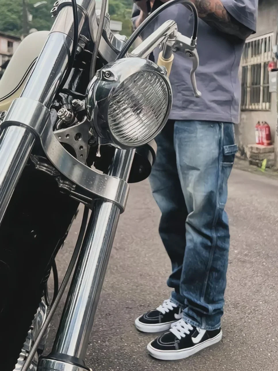 جنون غسلها السكك الحديدية الجينز تسجيل الماشية الأدوات الجينز