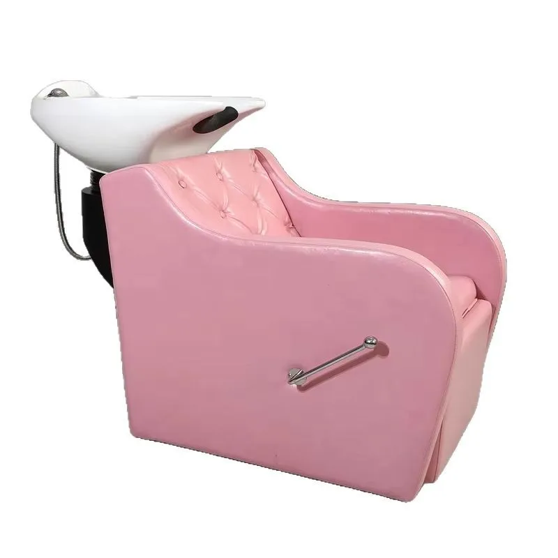 

Hair shop special flush bed factory direct sales barber shop shampoo bed new seated semi-lying shampoo bed