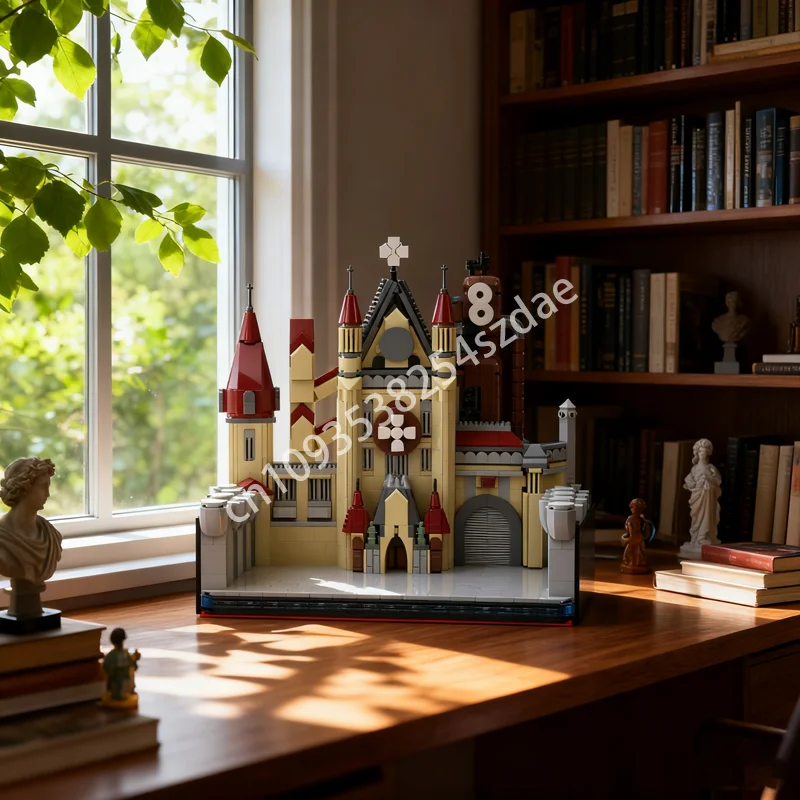 

1169pcs MOC Fire Force Station 8 Bookend City Fireed Model Toys Building Blocks Christmas Gift Assemble DIY Creative Idea Brick