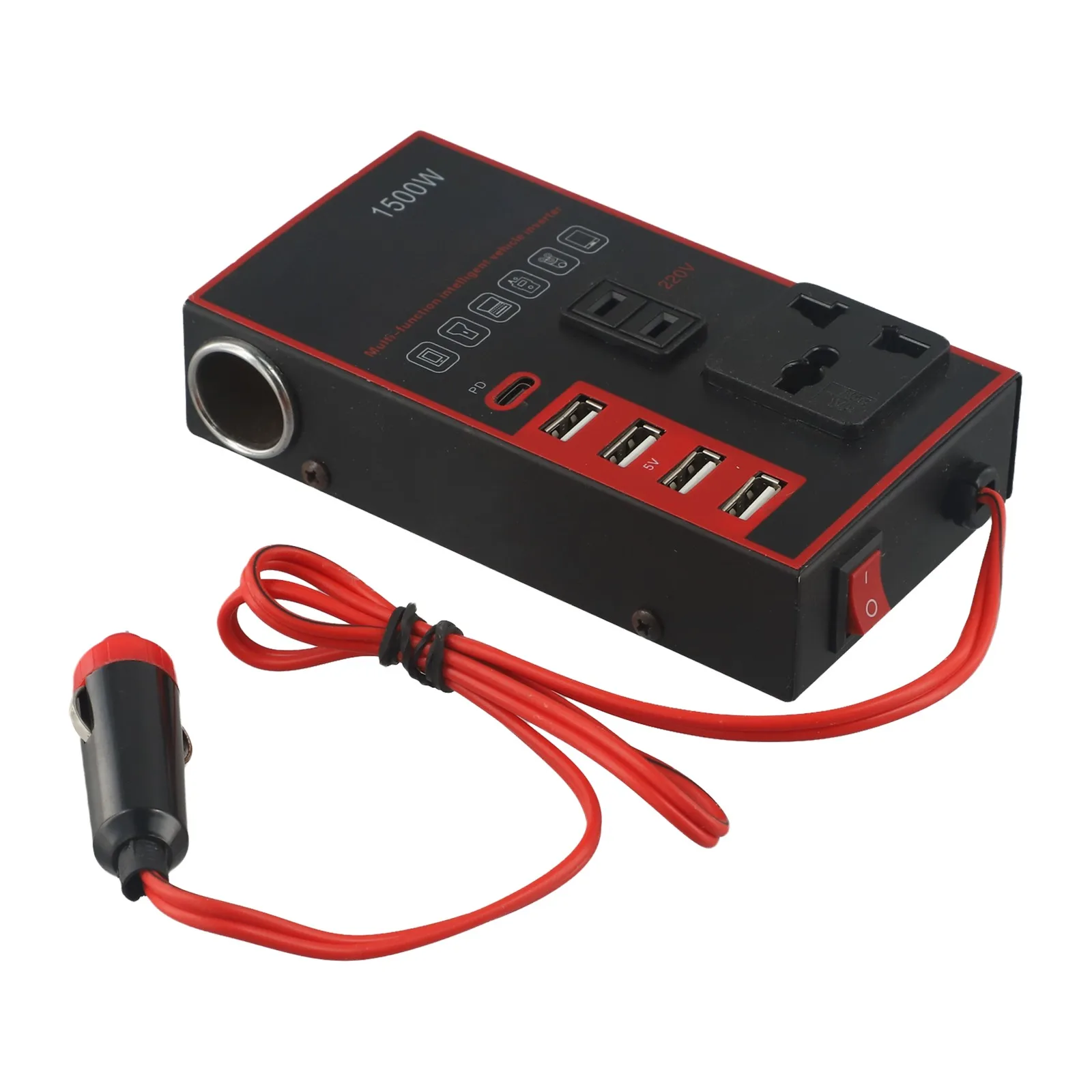 DC To AC Converter 12V 24V To DC 220V Converter Stable Current Large Capacity Home Electronic Devices Charging