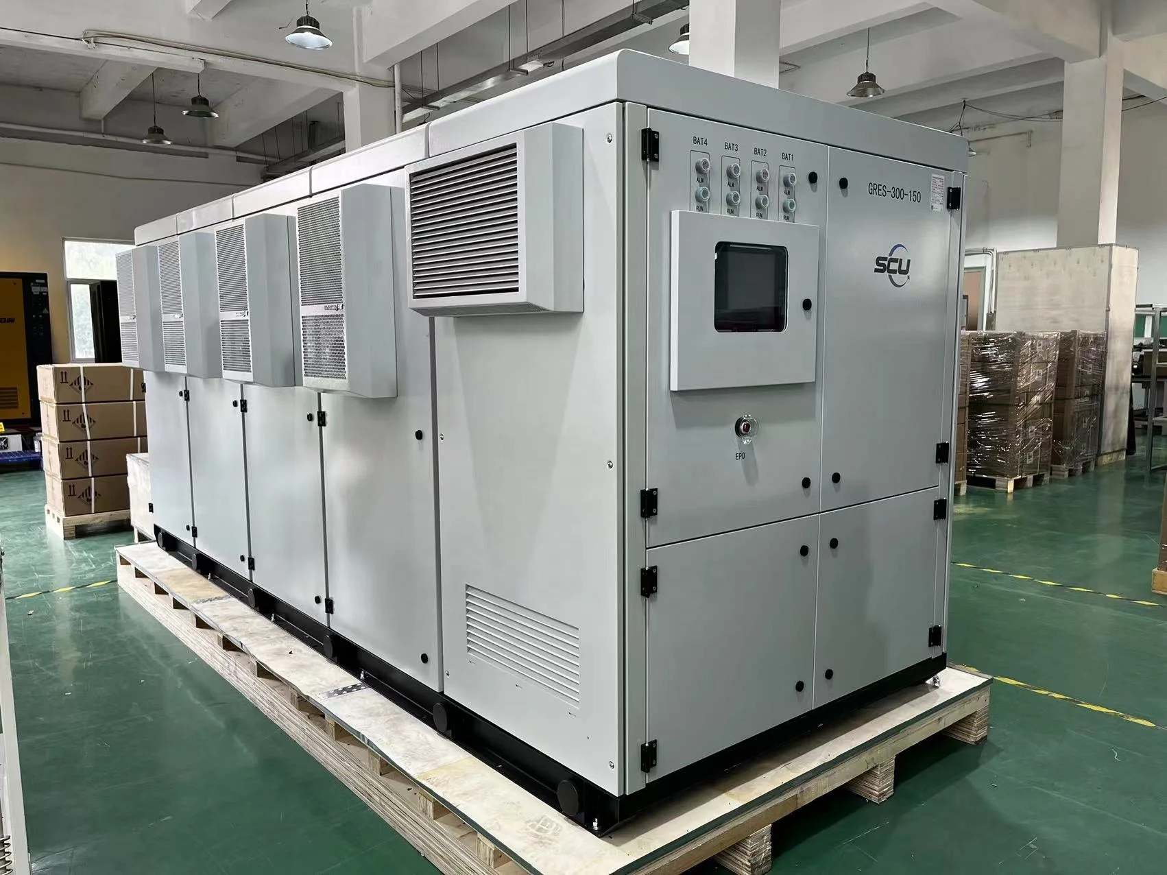 300kWh Lithium Batteries Outdoor Container Energy Storage System 200kW Power Expansion Solar Energy Storage EV Charging Station
