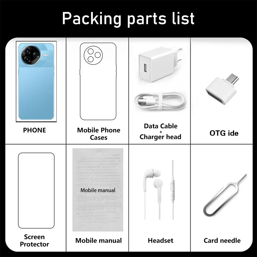 حار جديد F7 الترا الأصلي 7.3 HD الإصدار العالمي الأصلي الذكية 22 جيجابايت + 2 تيرا بايت 5 جرام بطاقة مزدوجة 7800 مللي أمبير بطارية وظيفة التعرف على الوجه #6