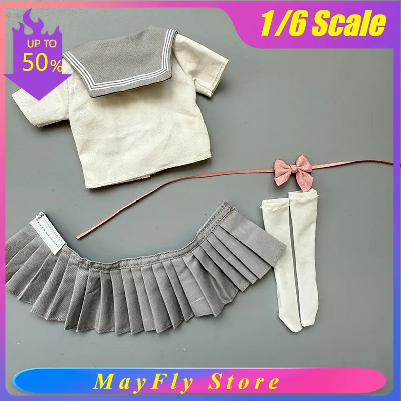 

В наличии: Набор одежды для кукол 1/6 масштаба (юбка, футболка, носки, бант) для 12-дюймовых фигурок и кукол, декоративный комплект.