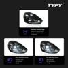 포르쉐 카이엔 958.2 2015 2017 자동차 LED 헤드라이트, 플러그 앤 플레이, 하이 구성 디자인 매트릭스 액세서리 3