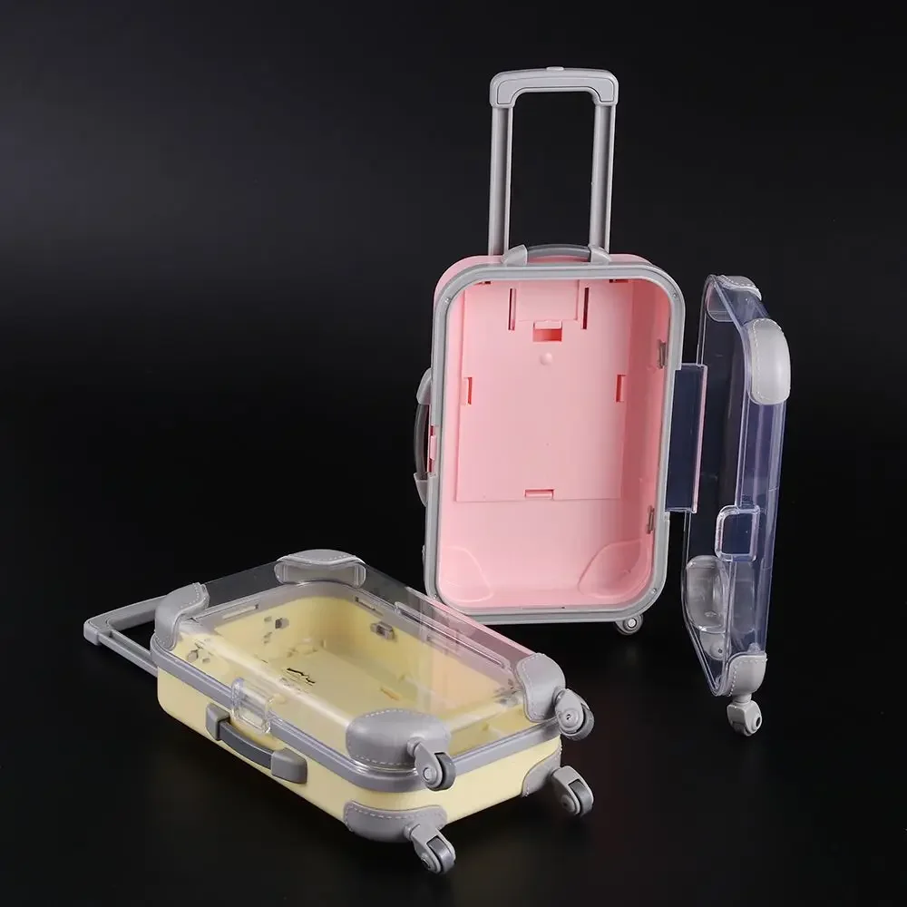 GUEB-01 Mini Trolley Suitcase for Clothes Storage Cute Small Plastic  Box