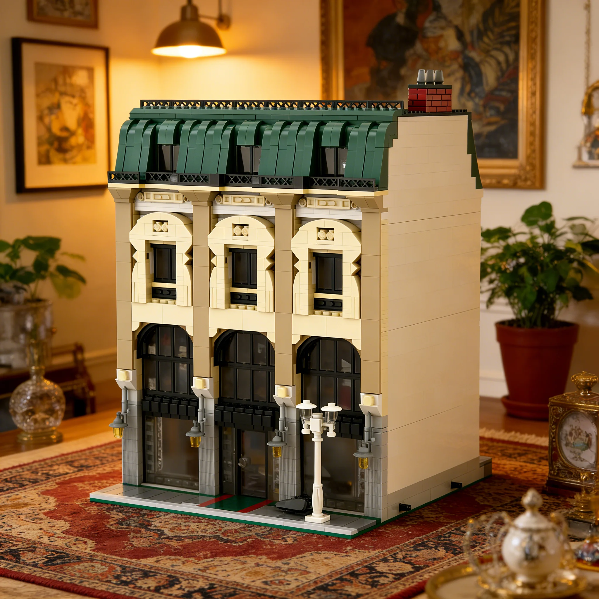 

3860 деталей MOC: Модульный конструктор «Галерея-Бутик» и «Игровой центр» (уличный пейзаж) – Набор для сборки, подарок, креативный коллекционный декор для демонстрации