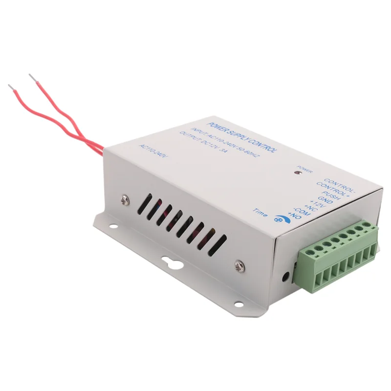 

Трансформатор питания для систем контроля доступа ABMF, адаптер для дверных систем, AC110-240V, белый, DC12V 3A