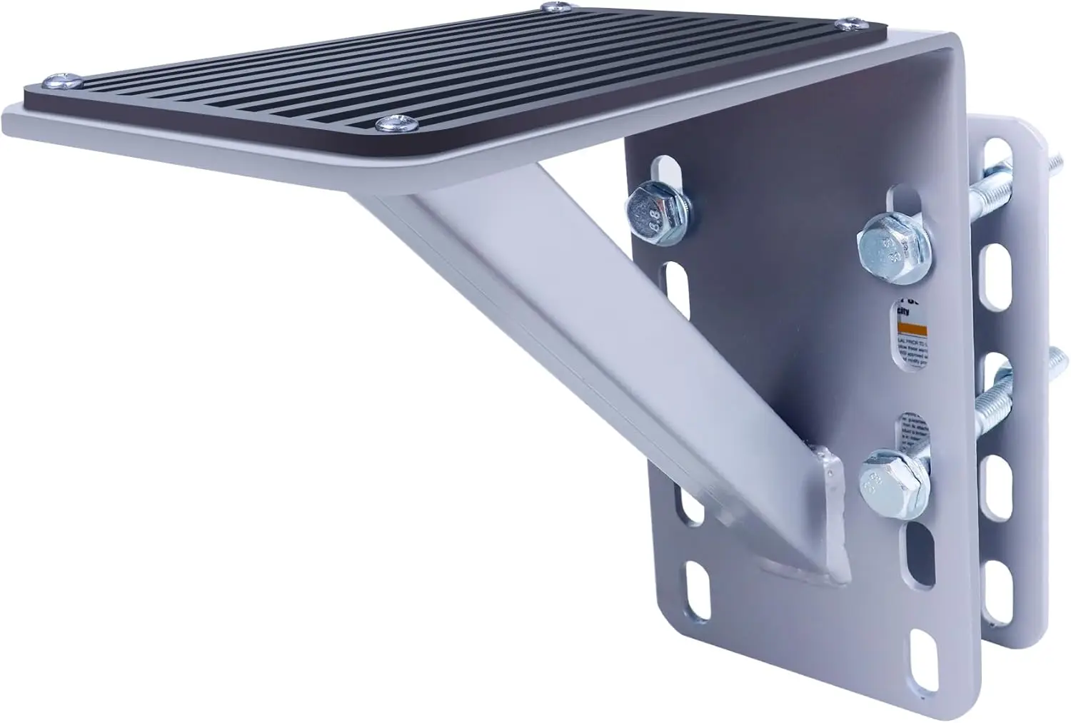 

Heavy Duty 300-lbs Capacity Steel Trailer Step for Boat and Utility Trailers With Anti-Slip Traction and Powder Coat Finish