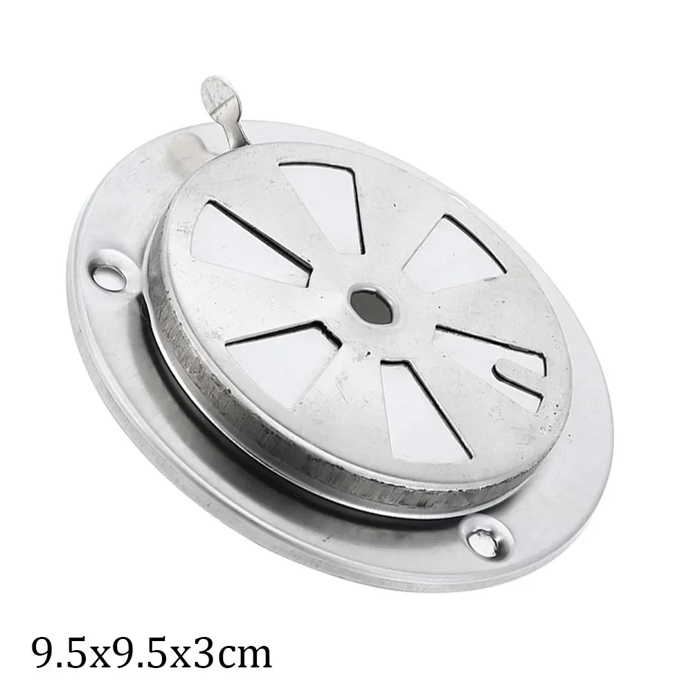 Air Louver Vent BBQ Grill Smoker ไอเสียห้องครัวย่าง Smoker Vent เตาไอเสีย Vent เตา Air Damper เปลี่ยนชิ้นส่วน-บาร์บีคิว