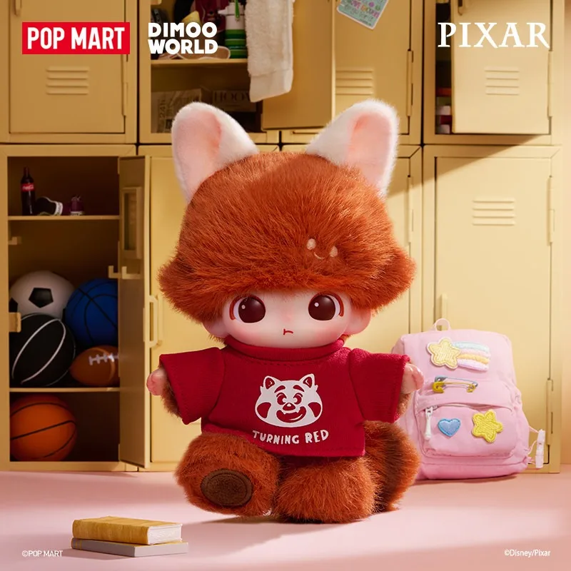 POP MART Disney DIMOO WORLD x PIXAR Blind Box Vinyl Plush Pendant Cute Cartoon Indoor New Year Holiday Collect Gift view 5
