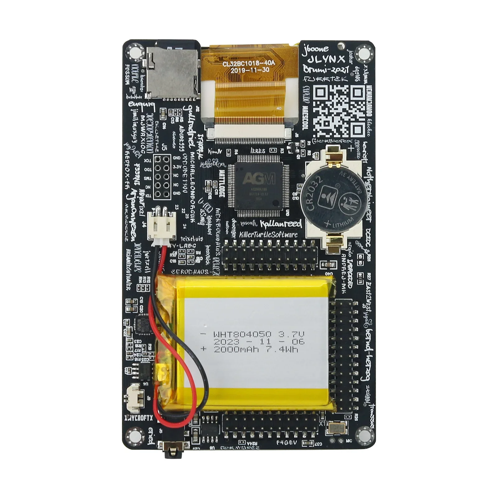 zz For HAMGEEK PortaPack H2M Authorized Signature Edition with 10.00MHZ TCXO Analog GPS for Hackrf One