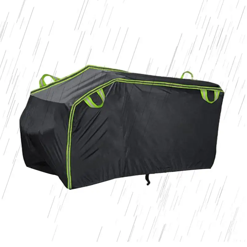 ATV Full Cover Heavy Duty Windproof Quad Covers Dustproof Exterior Covers for Most ATVs Waterproof Protective Covers ATV