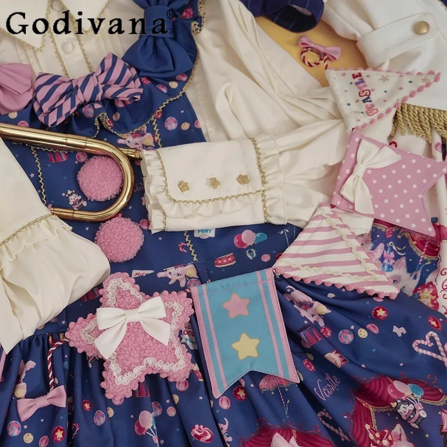 Pinces à cheveux pour femmes, accessoires de Cosplay, chapeaux de cirque, drapeaux et rubans de rue, chapeau Lolita, Design Original