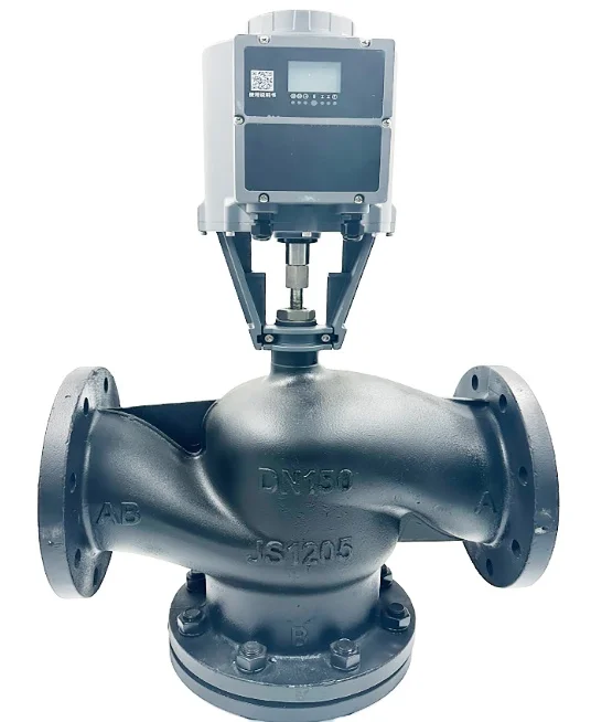 شفة نهاية DN50-DN500 التحكم الهيدروليكي التحكم في التدفق صمام التحكم الآلي منظم كهربائي صمام تنظيم الضغط