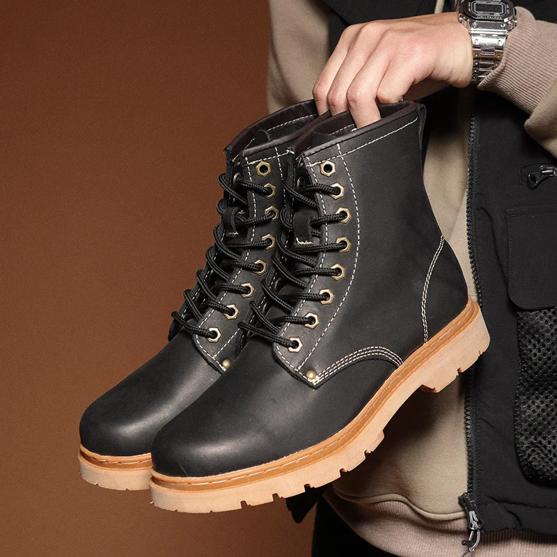 KOWM Botas Tácticas Impermeables Senderismo Caza Trekking Unisex - imagen 5