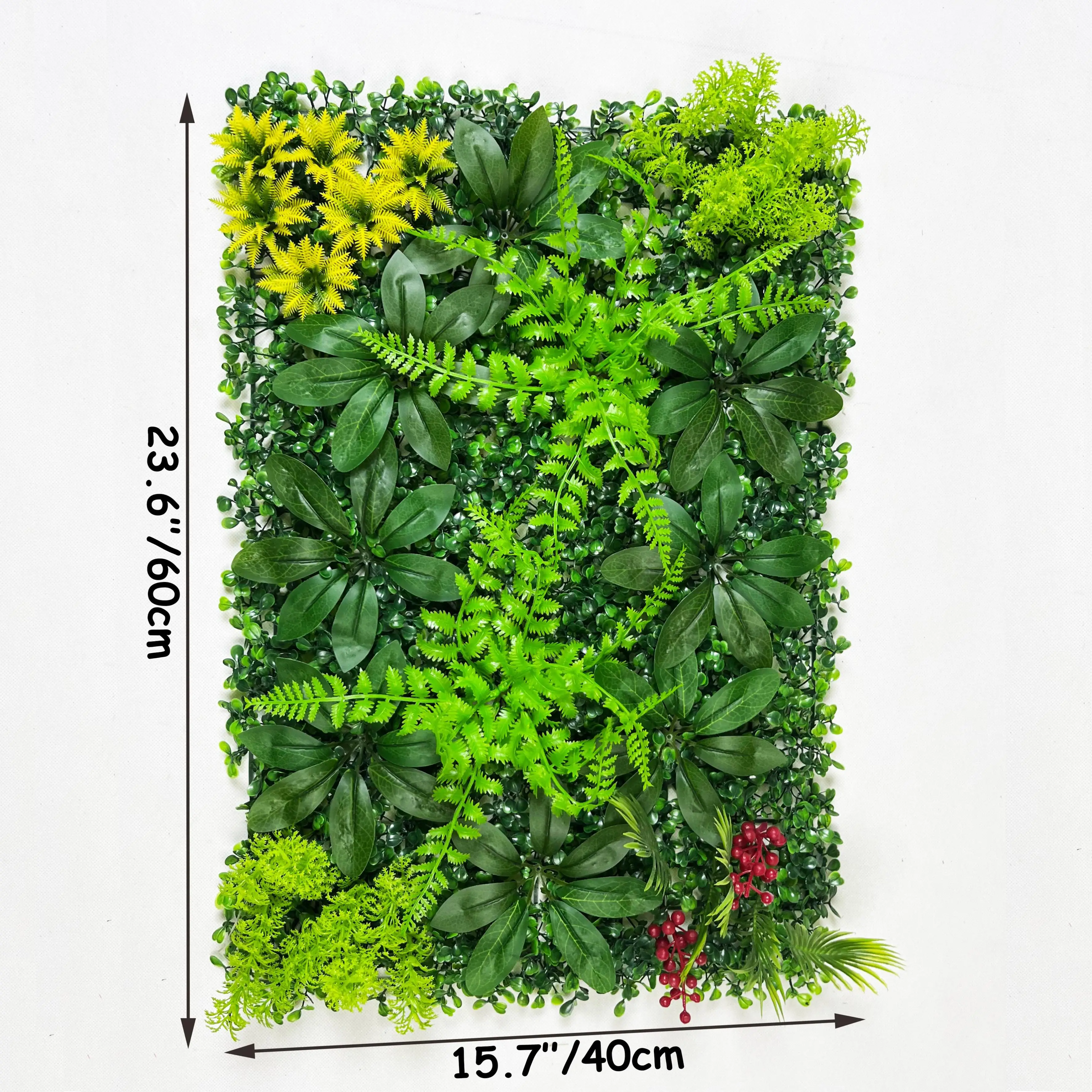 1pc Artificial Green Plant Wal - Preserved Moss Sheet recension och pris