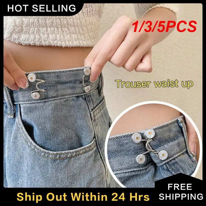 1/3/5PCS Waistband Clip Versatile Stylish Jeans Fitting Accessory Reducing Style Top-rated Jeans Improve Fit Easy To Use