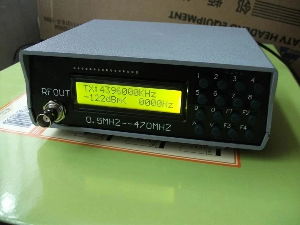 

0.5Mhz-470Mhz RF Signal Generator Meter Tester For FM Radio walkie-talkie debug digital CTCSS singal output