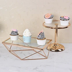 European style cake stand  trays decorative metal cake tray dessert display stand home decoration small display stand