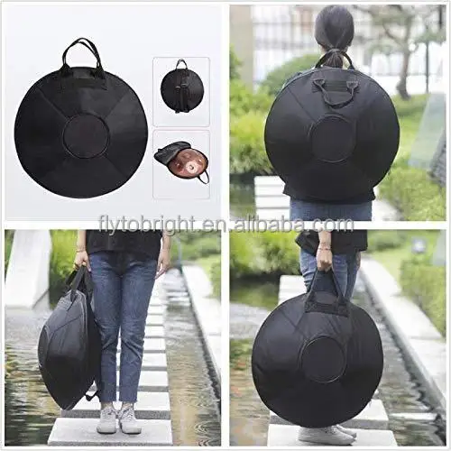 New design steel handpan 22 inch mandala drum 9 10 12 notes music instrument with handpan bag and stand