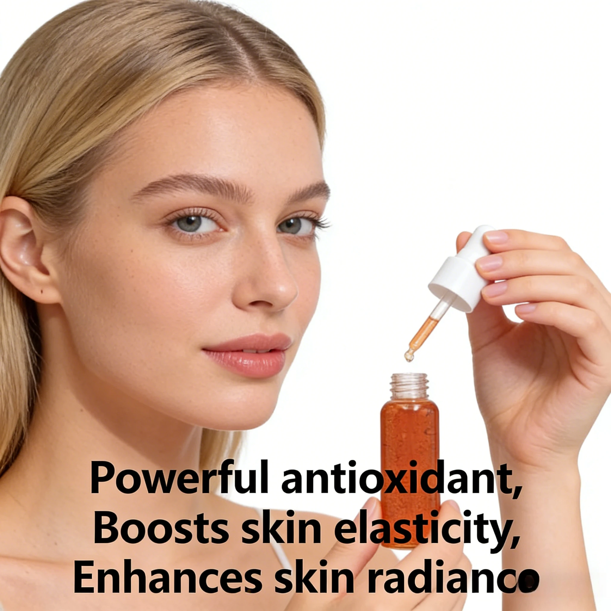 

100g Antioxidant Astaxanthin Face Serum - Deep Hydrating Moisturizing Brightening Facial Skincare Essence