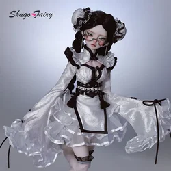 ShugaFairy Lilith Bjd Doll 1/4 Bariy Anime Toy Joint Body DIY  Gift Anime Doll Blythe Movable BJD Costume Designer Faceup