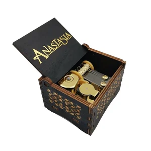 Âm nhạc Anastasia bằng đồng hiện đại trên một hộp âm nhạc tháng 12 kết thúc cơ chế âm nhạc thủ công các bộ sưu tập độc quyền 10 Bán hàng chính Anastasia Hộp nhạc - №1