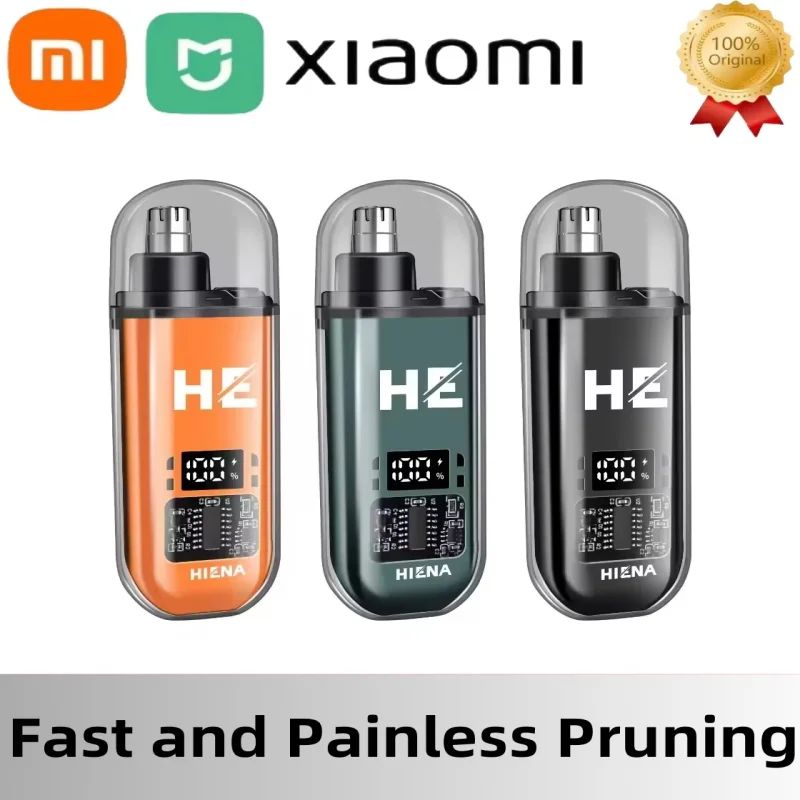 Xiaomi MIJIA Mini Portable Electric Nose Hair Trimmer Pocket Nose Ear Hair Eyebrow Trimmer for Men Rechargeable Painless Clipper