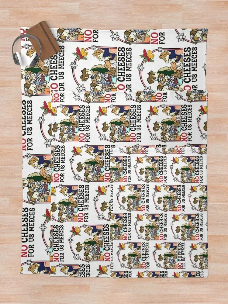 Muppet عيد الميلاد كارول لا الجبن بالنسبة لنا Meeces رمي بطانية منقوشة على أريكة السرير لينة أريكة كبيرة رمي البطانيات