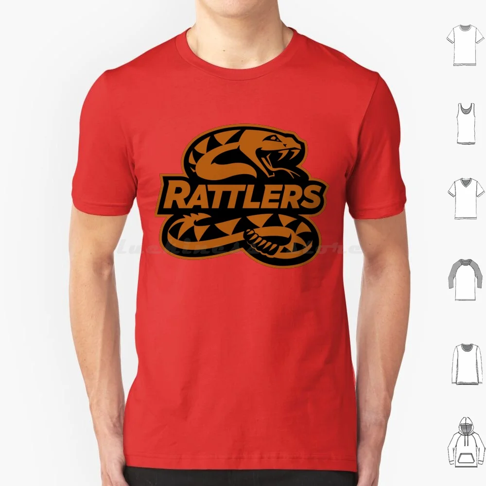 Camiseta The Arizona Rattlers talla grande 100% algodón Arizona Rattler Arizona Rattler Logo Arizona Rattler Sport Arizona Rattler