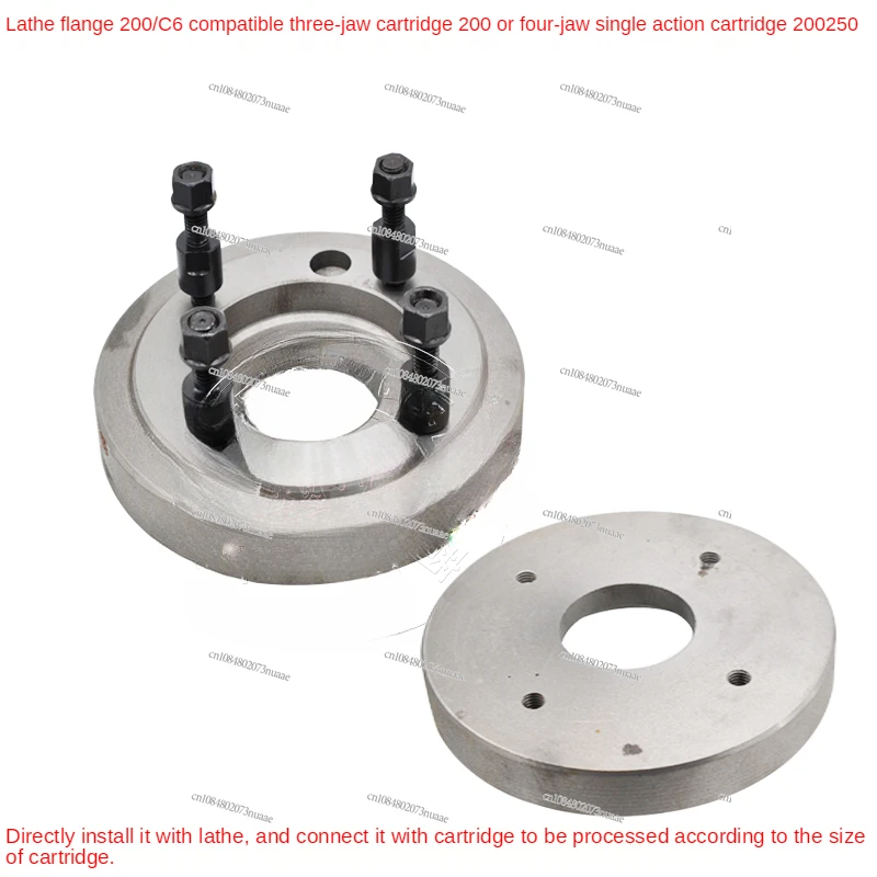 250/C6 Type Lathe Universal Flange Connecting Plate (suitable for Three-jaw/four-jaw Single-action Chuck) 200-250 Specifications