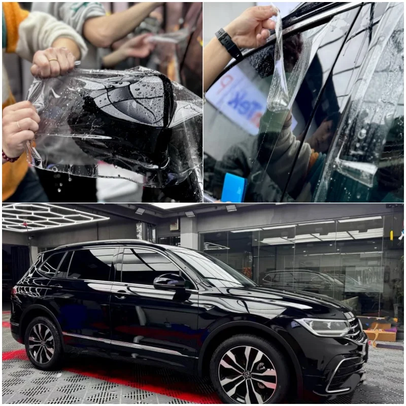 

The highest quality TPU bright transparent car coat PPF Auto paint protective film Gloss PPF easy to install self-healing
