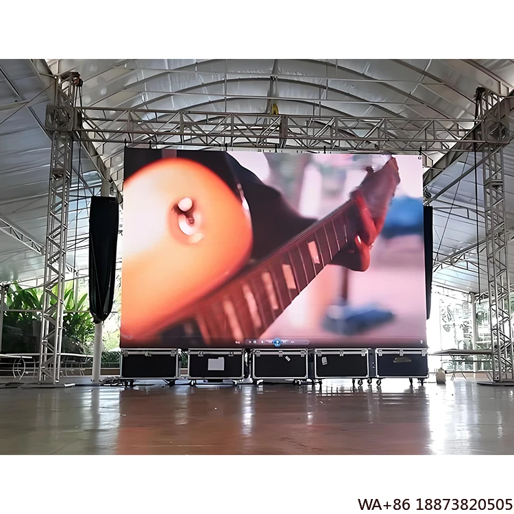 

LED Display 2025 Best-Selling Indoor P2.976 8K IP65 Waterproof 500*1000mm Giant Stage Screen Background Wall Concerts Digital