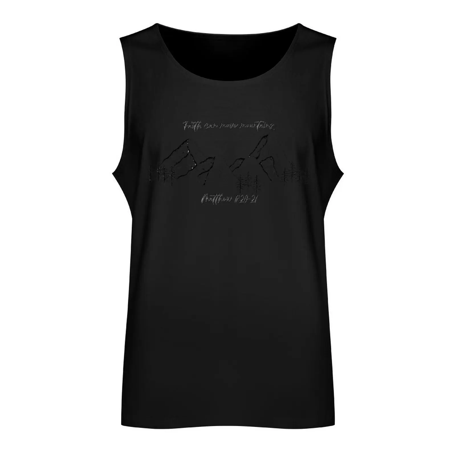 Faith Can Move Mountains Tank Top summer clothes men 2024 gym accessories men