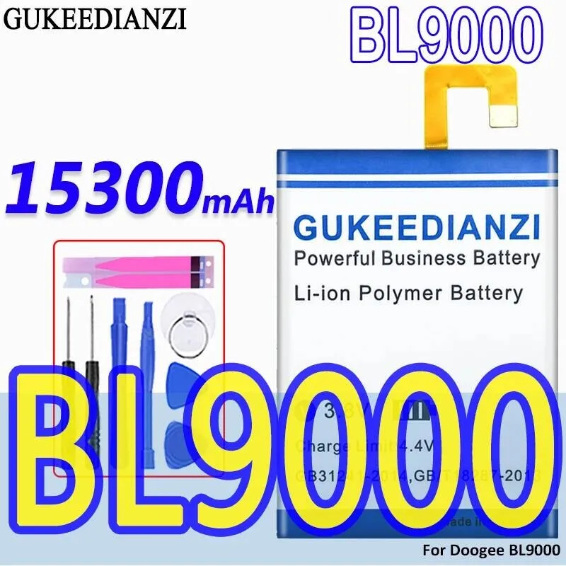 신뢰할 수 있는 전원 공급 장치 오래 지속되는 성능의 휴대폰 배터리 15300mAh Doogee BL9000용
