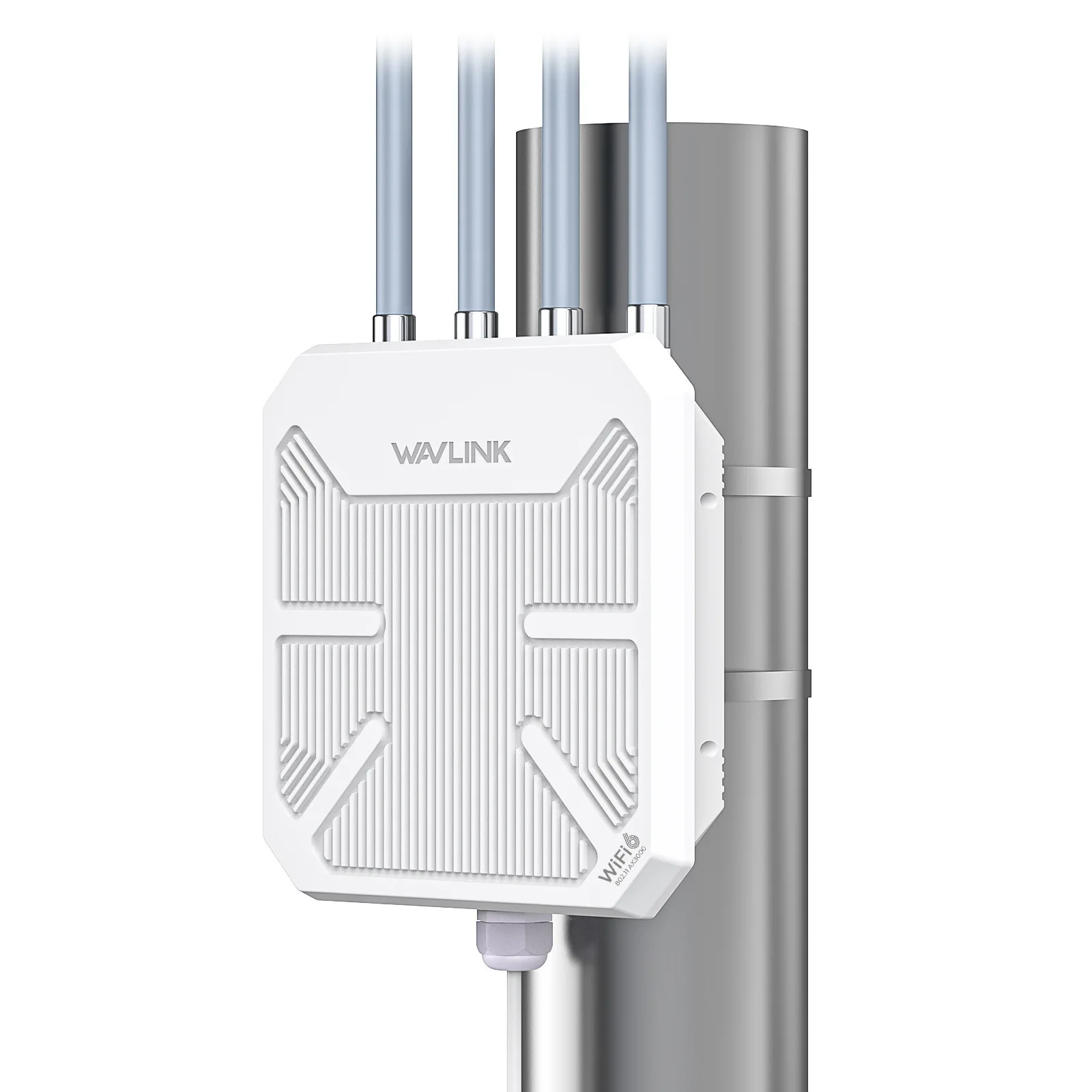 

WAVLINK AX3000 2.4G 5g Long Range PoE WiFi 6 Dual Band Outdoor WiFi Booster Network Repeater Mesh Extender IP67 3000mbps