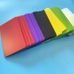 13.56Mhz NFC 215 Blank Colored Plastic PVC RFID Smart Social Media Digital Business Contactless Social Recognition Card