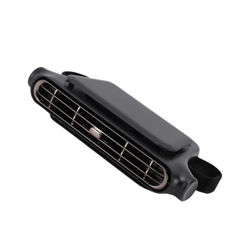 

Car Mounted Seat Back Cooling Fan Bladeless Portable 3 Speed 3000mah Battery Powered Vehicle Car Seat Fan For Travel Outdoor