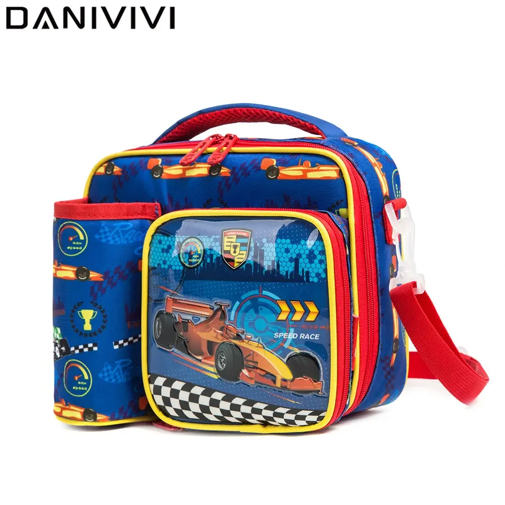 

Cartoon Pattern Lunch Bag for Boys School Food Bag Thermal Insulated Lunch Box Tote Cooler Bag Lancheira Escolar Infantil