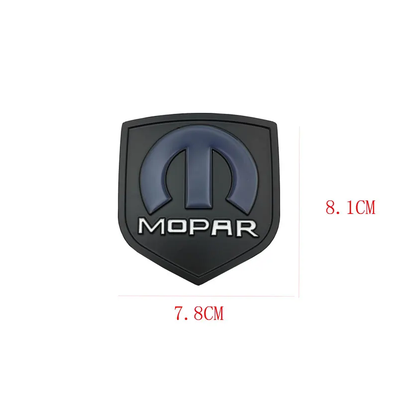 Car Styling 3D Metal Mopar Performance Logo Sticker Truck 1500 Ram Charger Chry Sler Car Decoration Accessories