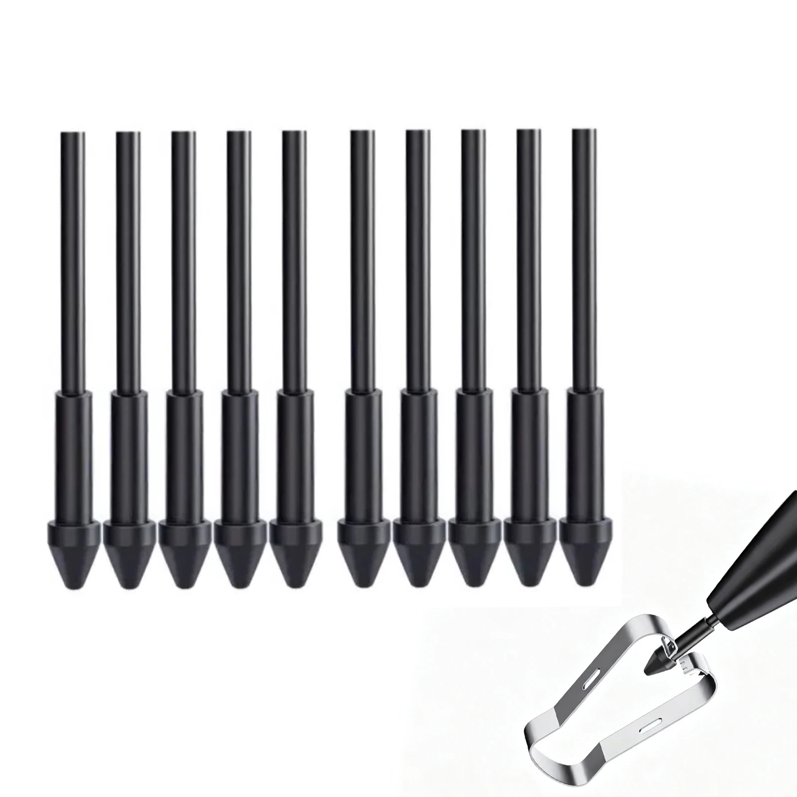 10PCS Tips Replacement for iFLYTEK AINOTE 2 Stylus Pen Tips Professional Tips for AINOTE 2 Pen Tips/Nibs Replacement with Tools