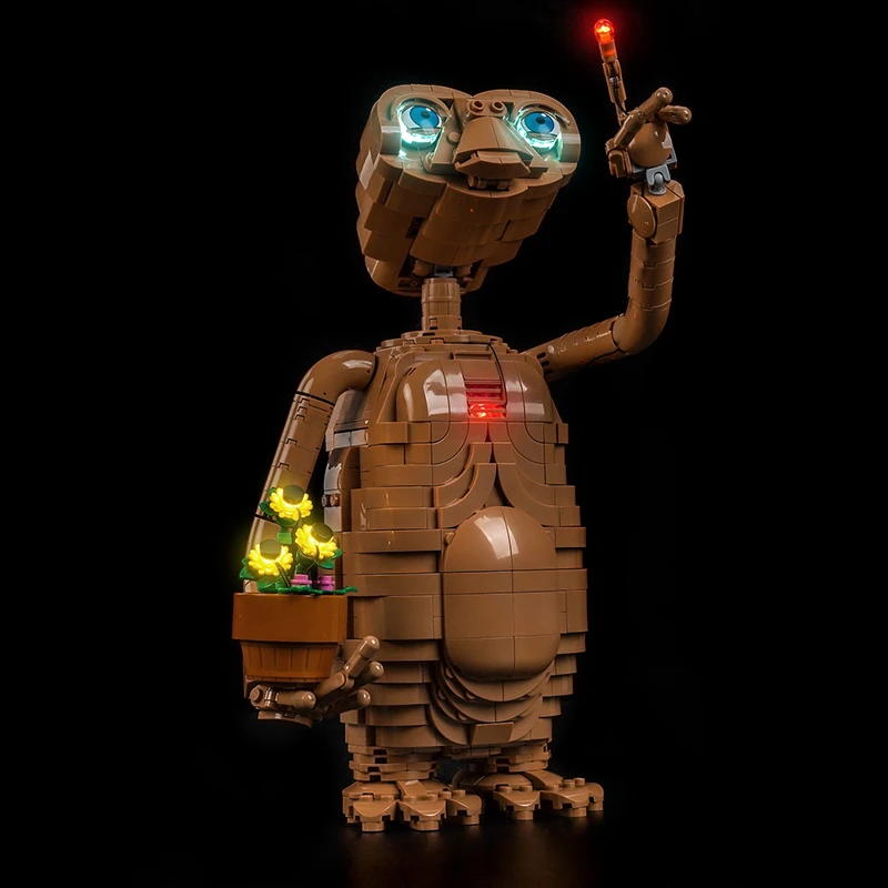 Lazishi LED Lighting 21370 Set Compatible with E.T. the Extra-Terrestrial Lamp Gift (Excluding Building Blocks) view 2