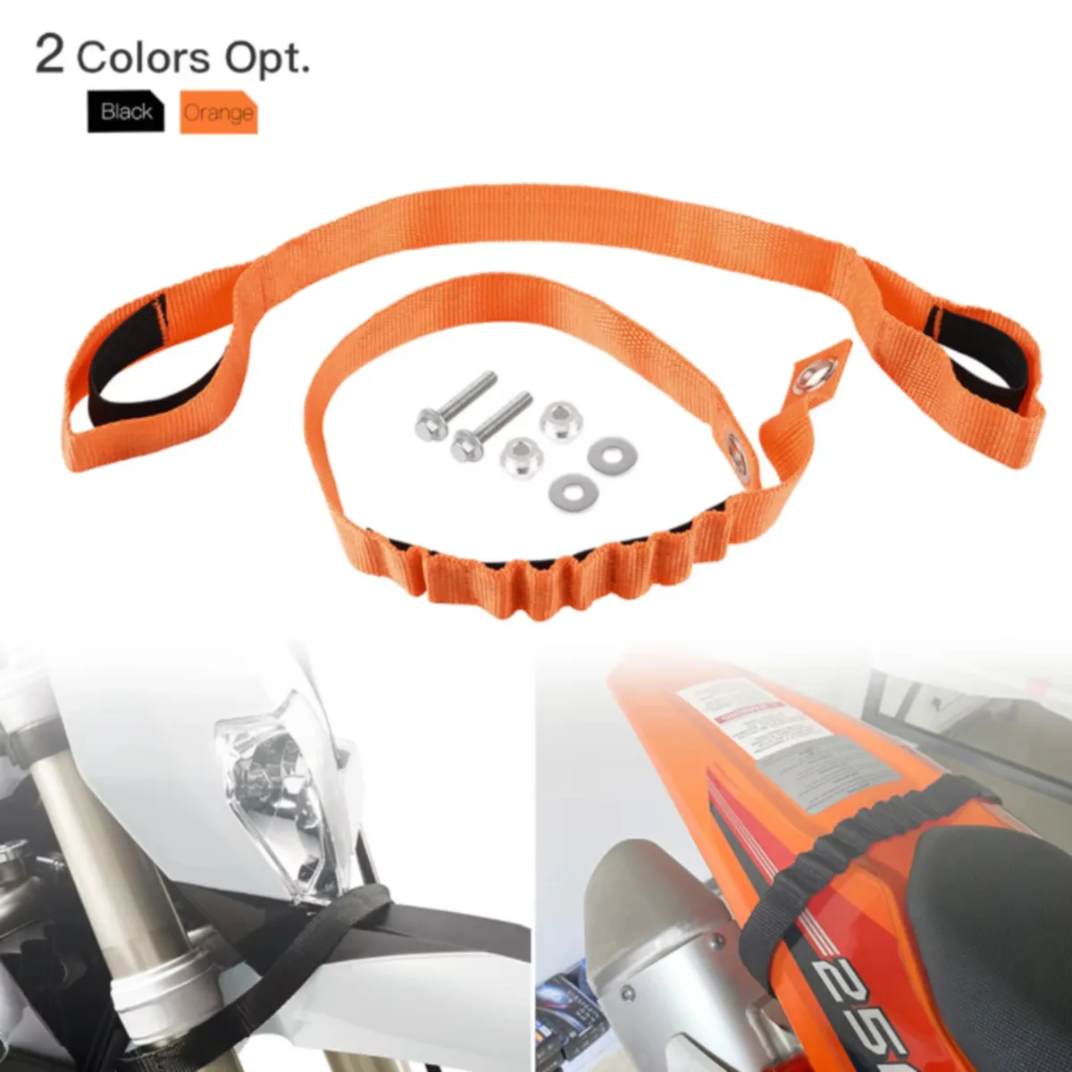 

Front Rear Fender Pull Straps For KTM EXC 300 EXC EXC-F XC-W TPI Six Days 125 250 300 350 450 500 2023 XC XCF 20-22 SX SXF 19-22
