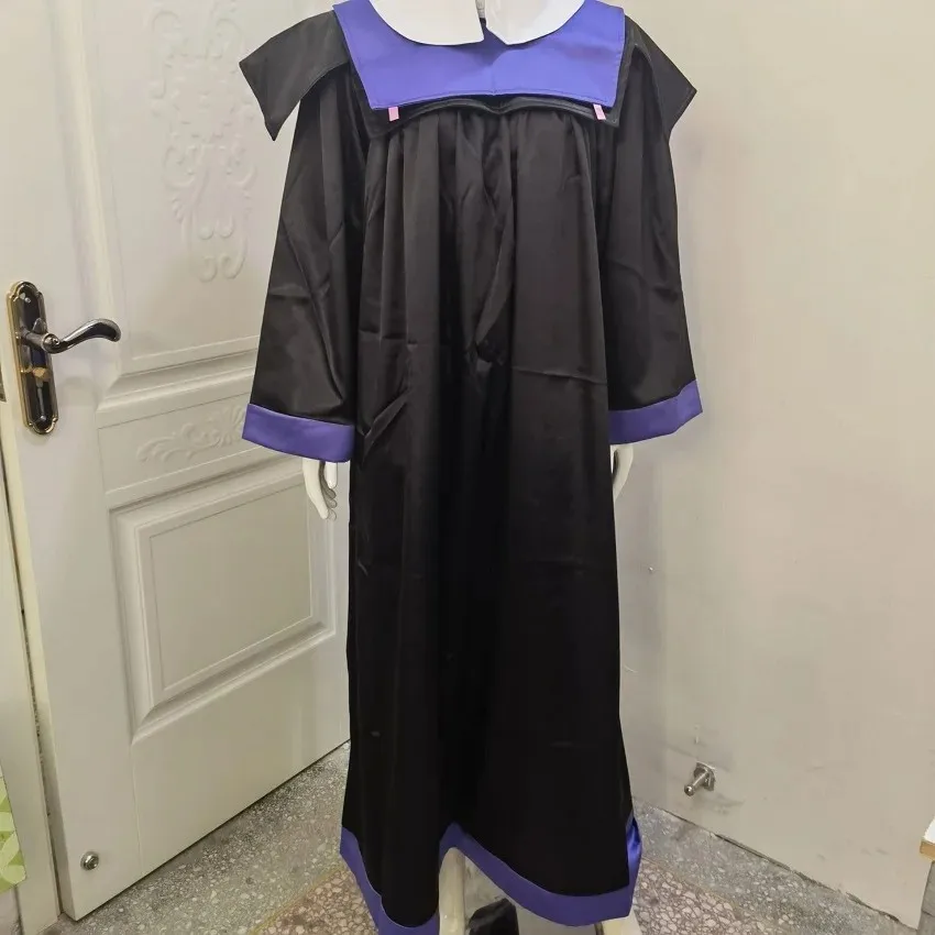 Cosplay judge Claude Frollo's blue judge costume adult customized Halloween limited edition dress