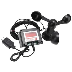 AC220V Tower Crane Anemometer Wind Speed Sensor Measurement Meter Alarm