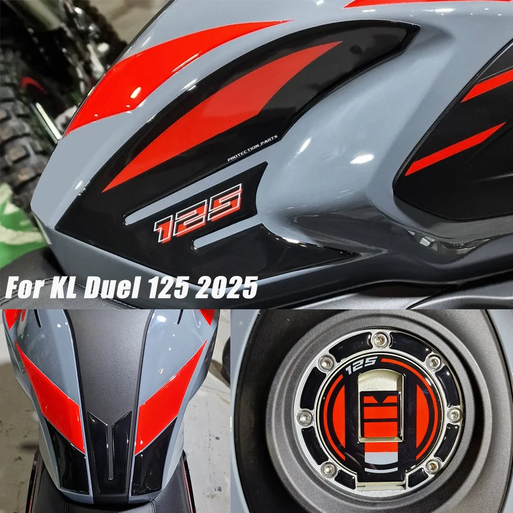 

For KL Duel 125 2025 Waterproof Protective Sticker Motorcycle 3D Sticker Kit Motorcycle Sticker