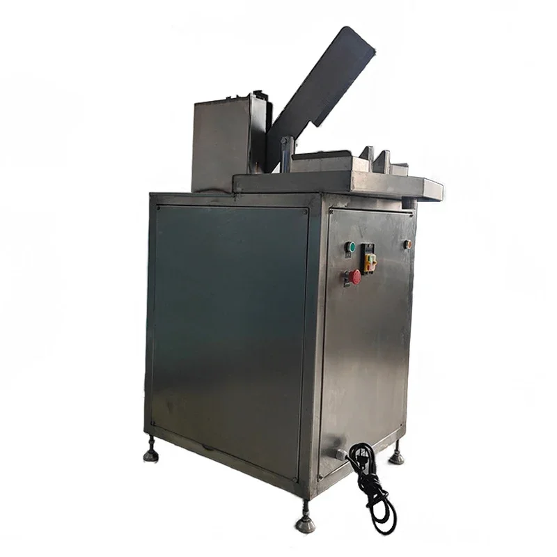 Máquina automática de abertura e corte de coco para corte de artefato de coco Máquina elétrica de abertura de coco