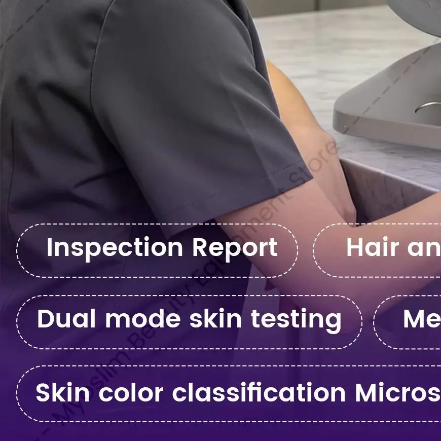 X3 PRO AI Skin Image Analyzer Commercial Beauty Salon Equipment 36MP Industrial HD Camera 8 Spectrum Light Detection 20 Plus Fac