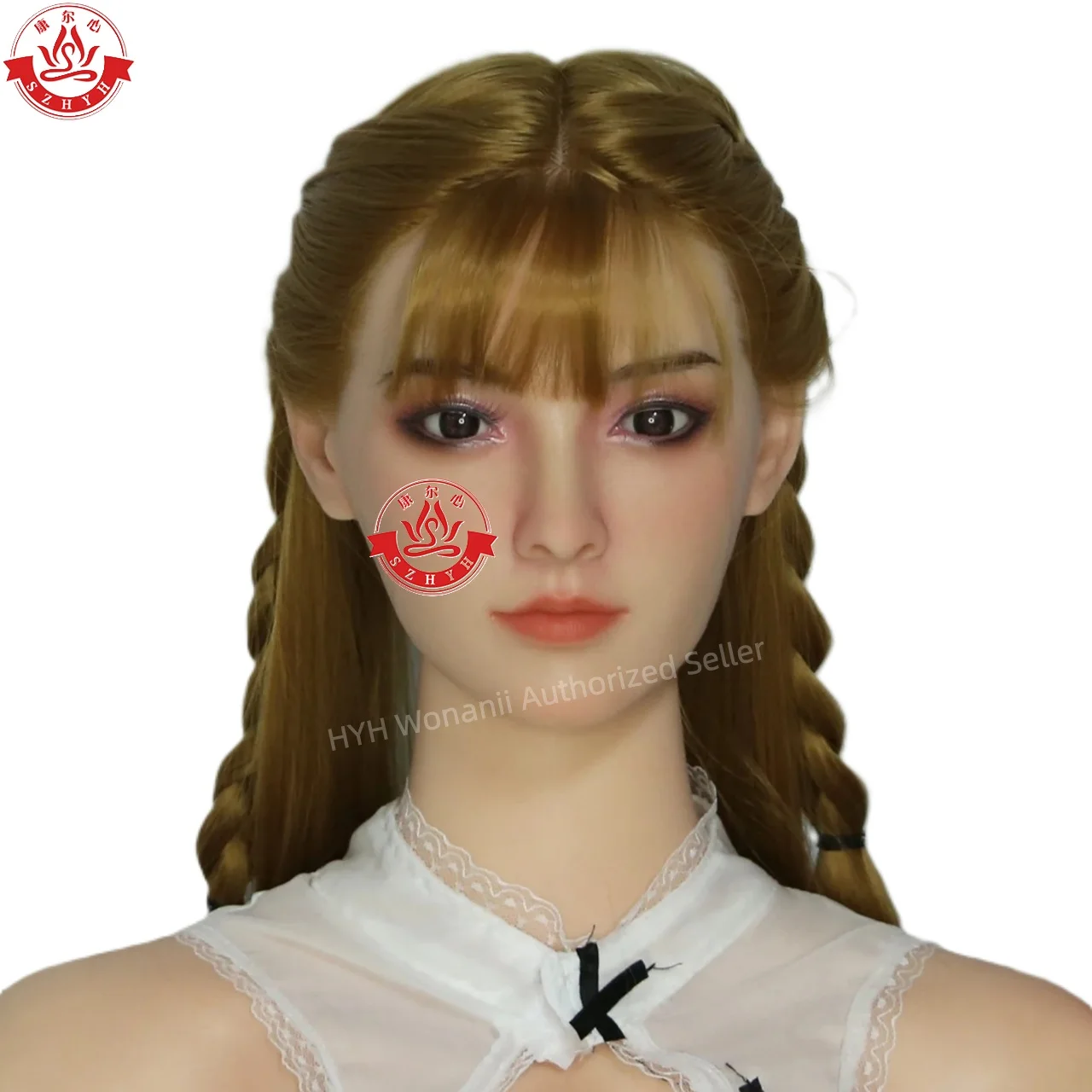 

Wonanii Пищевой силикон с большой головкой HYH-SHB-XB-0035, интерфейс M16 с закрытым ртом, практика макияжа, дизайн прически, фотография